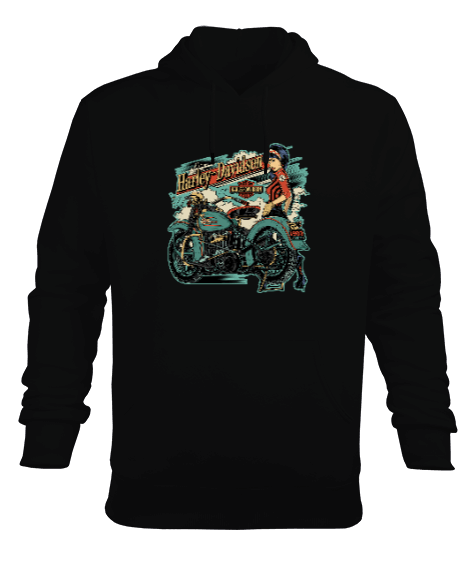 Tisho - Chopper Girl Erkek Kapüşonlu Hoodie Sweatshirt