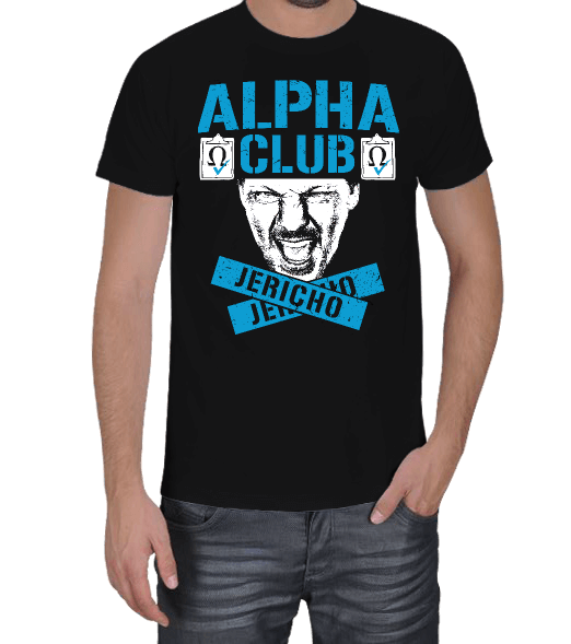 Tisho - Chris Jericho Alpha Club Erkek Tişört