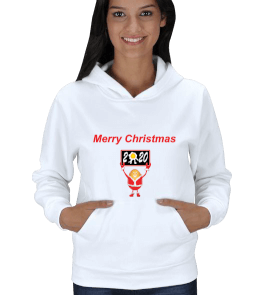 Christmas Kadın Kapşonlu - Tisho