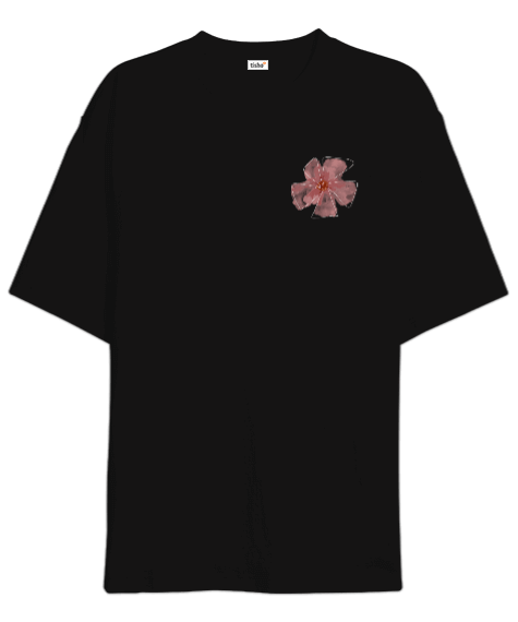 Tisho - Çiçek desenli Oversize Unisex Tişört