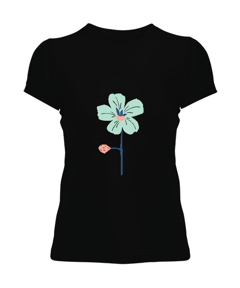 Tisho - çiçek Kadın Tişört