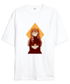 Tisho - Çiçekten Kadın Unisex T-Shirt Oversize Unisex Tişört