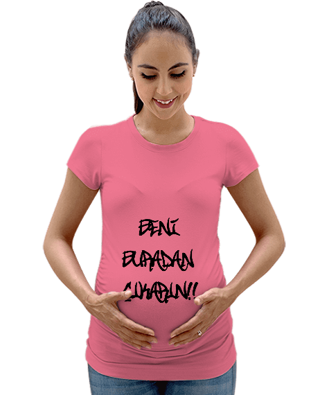 Tisho - Çılgın Bebek Kadın Hamile Tişört