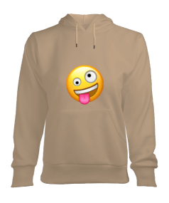 Çılgın Sevimli Emojiler Kadın Kapşonlu Hoodie Sweatshirt - Tisho