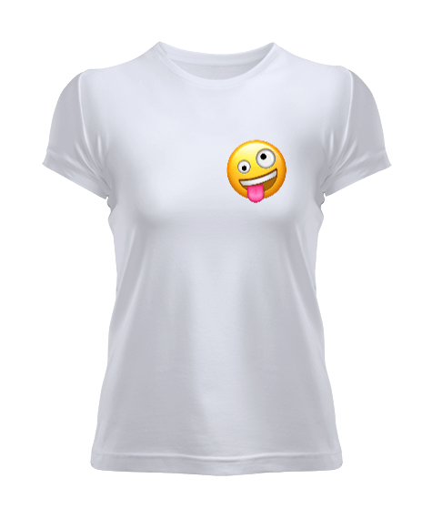 Tisho - Çılgın Sevimli Emojiler Kadın Tişört