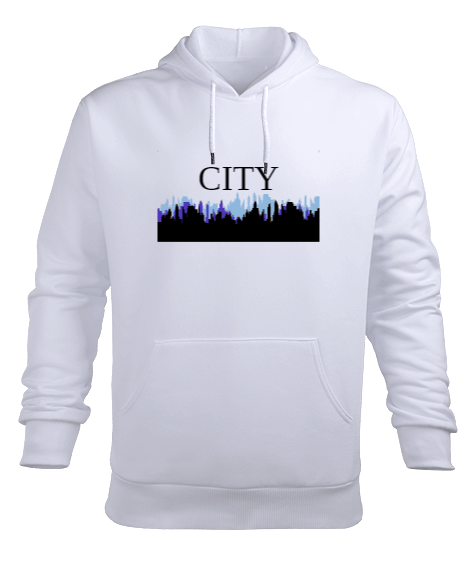 Tisho - City Erkek Kapüşonlu Hoodie Sweatshirt