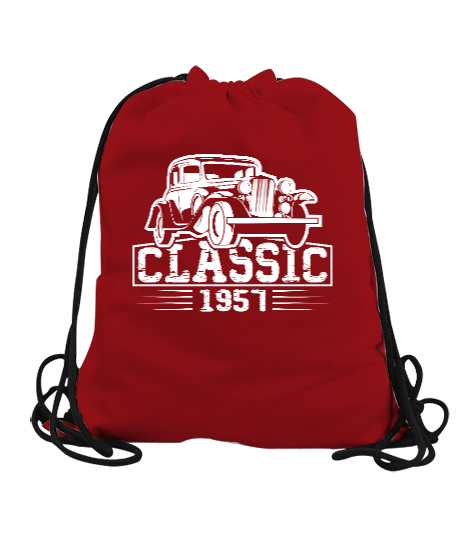 Tisho - Classic Car Büzgülü Spor Çanta