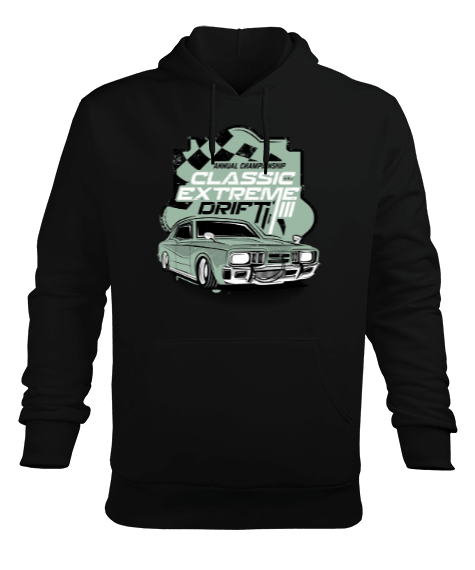 Tisho - Classic extreme Erkek Kapüşonlu Hoodie Sweatshirt