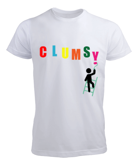 Tisho - Clumsy - Sakar Erkek Tişört
