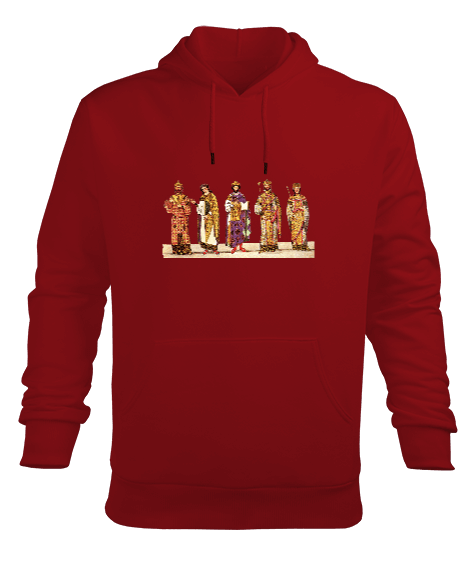 Tisho - CNG-BYZNT Erkek Kapüşonlu Hoodie Sweatshirt