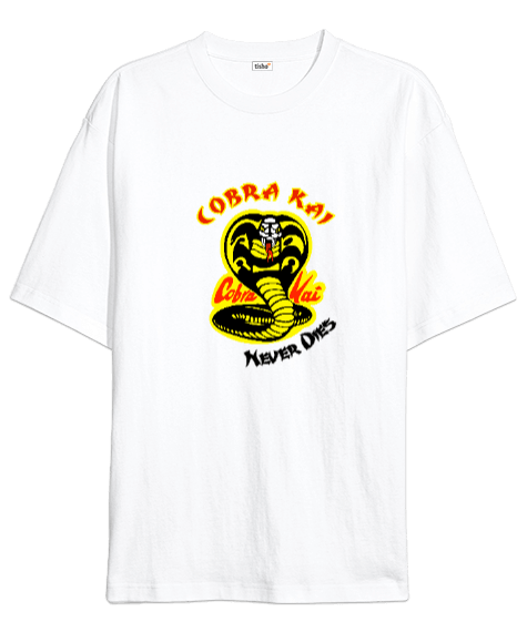 Tisho - Cobra Kai Never Dies Oversize Unisex Tişört