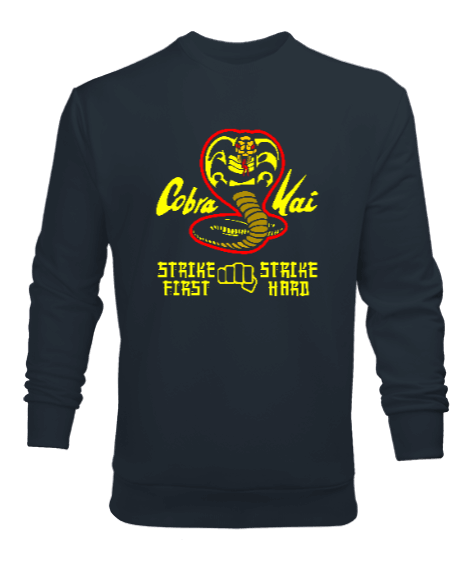 Tisho - Cobra Kai Strike Erkek Sweatshirt