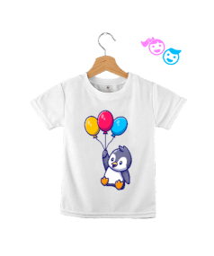 Tisho - çocuk balon penguen Çocuk Unisex