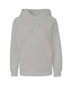Çocuk Unisex Hoodie Kapüşonlu Gri