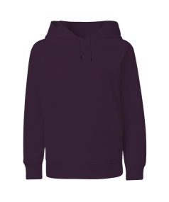 Çocuk Unisex Hoodie Kapüşonlu Koyu Mor