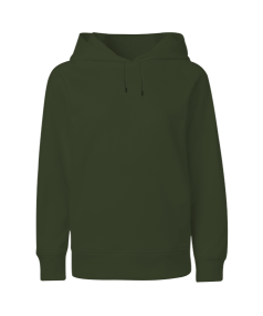Çocuk Unisex Hoodie Kapüşonlu Haki Yeşili