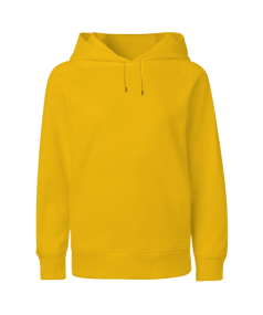 Çocuk Unisex Hoodie Kapüşonlu Sarı