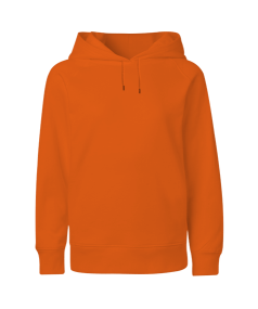 Çocuk Unisex Hoodie Kapüşonlu Turuncu