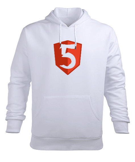 Tisho - Coderman HTML5 Erkek Kapüşonlu Hoodie Sweatshirt