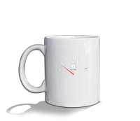 Coffee Beyaz Beyaz Kupa Bardak - Tisho