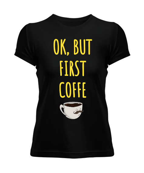 Tisho - Coffee Kadın Tişört