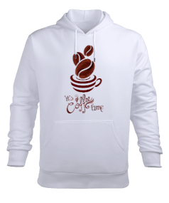 Tisho - coffee kahve hoodie Erkek Kapüşonlu Hoodie Sweatshirt