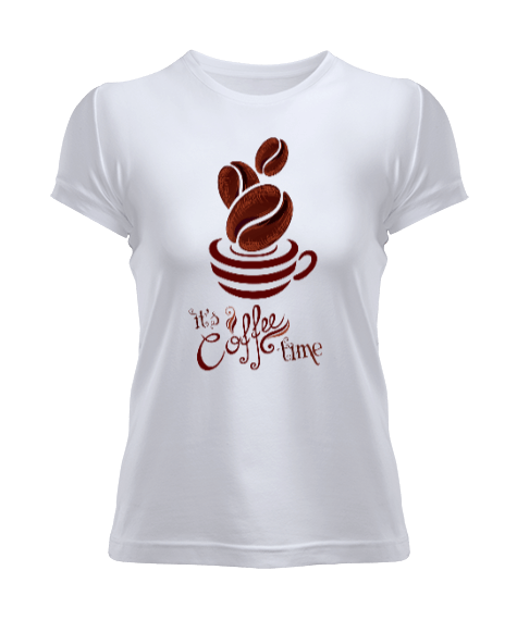 Tisho - coffee kahve T-shirt Kadın Tişört