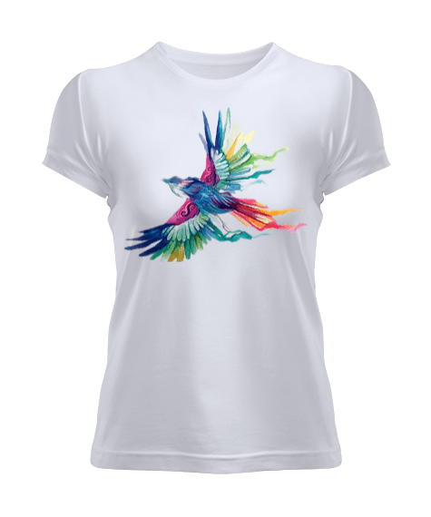 Tisho - Color Fly Kadın Tişört