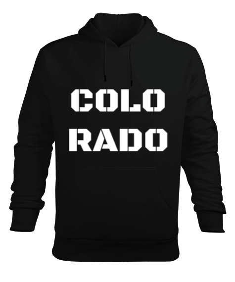 Tisho - Colorado Erkek Kapüşonlu Hoodie Sweatshirt