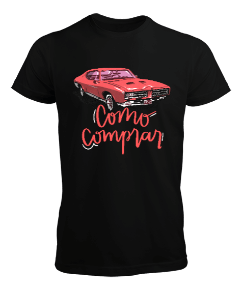 Tisho - Como Car Crewneck Erkek Tişört