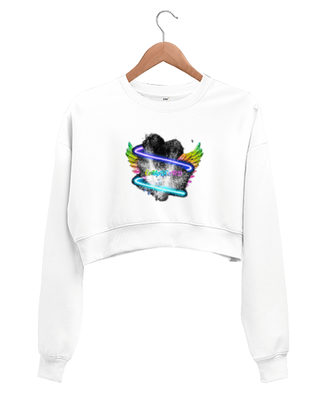 Tisho - complicated Kadın Crop Sweatshirt
