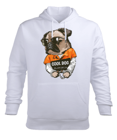 Tisho - Cool Dog hapishane Erkek Kapüşonlu Hoodie Sweatshirt