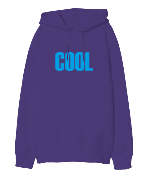 Tisho - Cool Oversize Unisex Kapüşonlu Sweatshirt