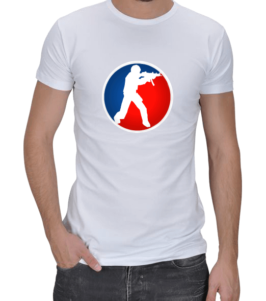 Tisho - counter strike Erkek Regular Kesim Tişört