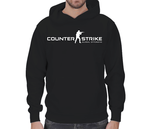 Tisho - Counter Strike Global Offensive Hoodie Erkek Kapşonlu