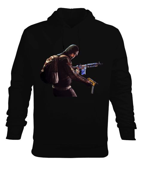 Tisho - Counter Strike Global Offensive Kapşonlu SweatShirt Erkek Kapüşonlu Hoodie Sweatshirt
