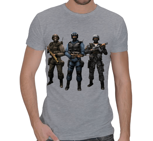 Tisho - Counter Tişört T-shirt Erkek Regular Kesim Tişört