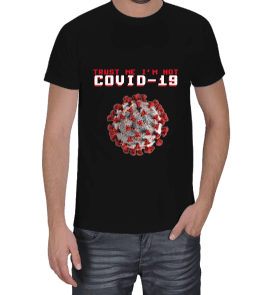 Tisho - Covid-19 E Erkek Tişört
