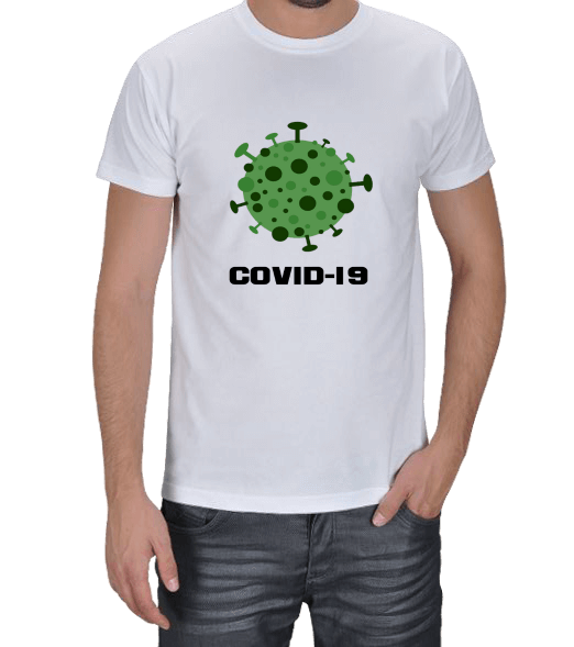 Tisho - Covid-19 Erkek Tshirt Erkek Tişört