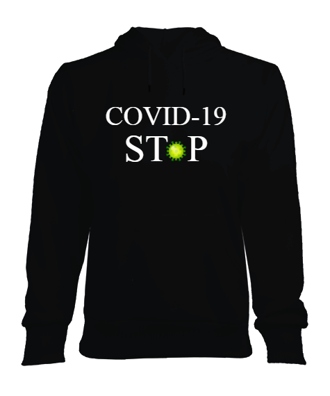 Tisho - COVID-19 Kadın Kapşonlu Hoodie Sweatshirt