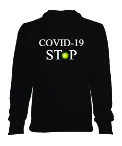 Tisho - COVID-19 Kadın Kapşonlu Hoodie Sweatshirt