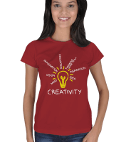 Creativity 2 Kadın Tişört - Thumbnail