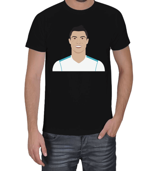 Tisho - Cristiano Ronaldo Erkek Tişört