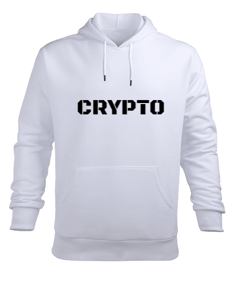 Tisho - Crypto Erkek Kapüşonlu Hoodie Sweatshirt