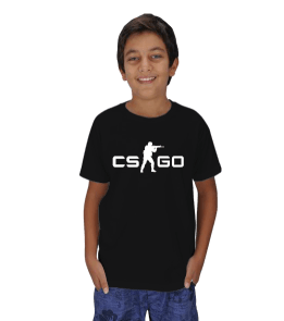 Tisho - CS GO Siyah Renk Çocuk Unisex
