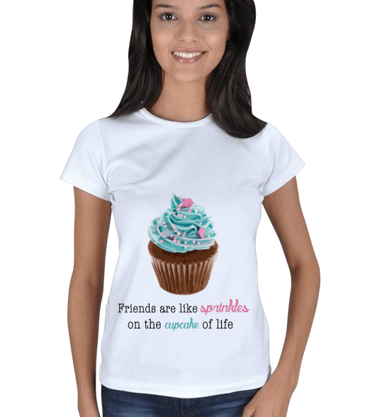 Tisho - Cupcake Kadın Tişört
