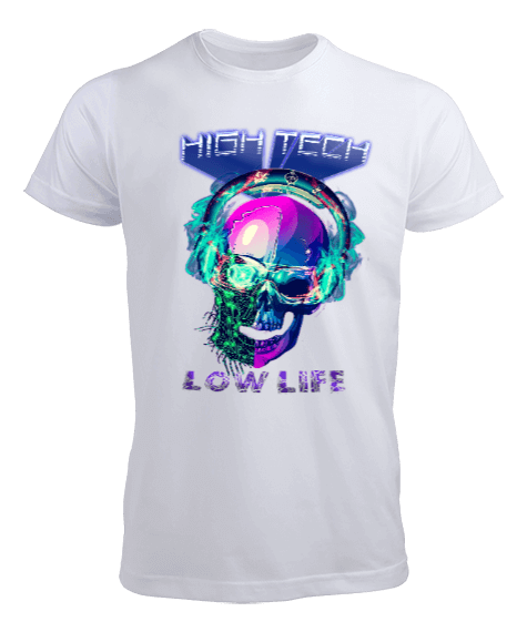 Tisho - Cyberpunk - High Tech Low Life Erkek Tişört