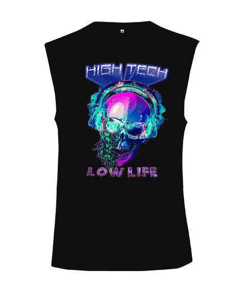 Tisho - Cyberpunk - High Tech Low Life Kesik Kol Unisex Tişört