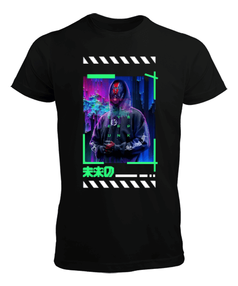 Tisho - Cyberpunk Tasarımlı Erkek Tişört
