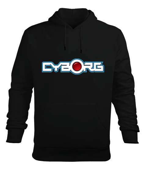 Tisho - Cyborg Erkek Kapüşonlu Hoodie Sweatshirt